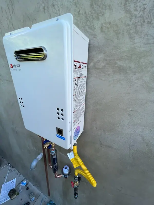 Tankless water heater installation for Worthington homes
